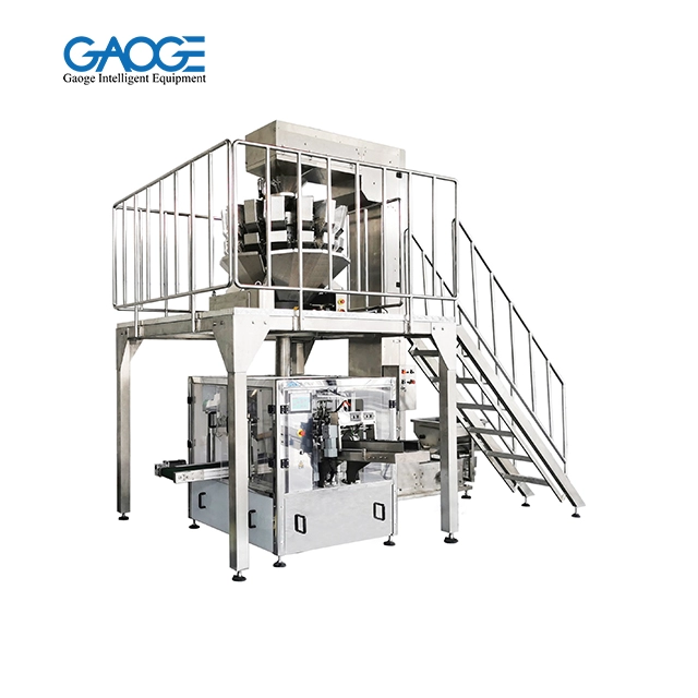 Premade Pouch Routary Fill and Seal Granules Machine