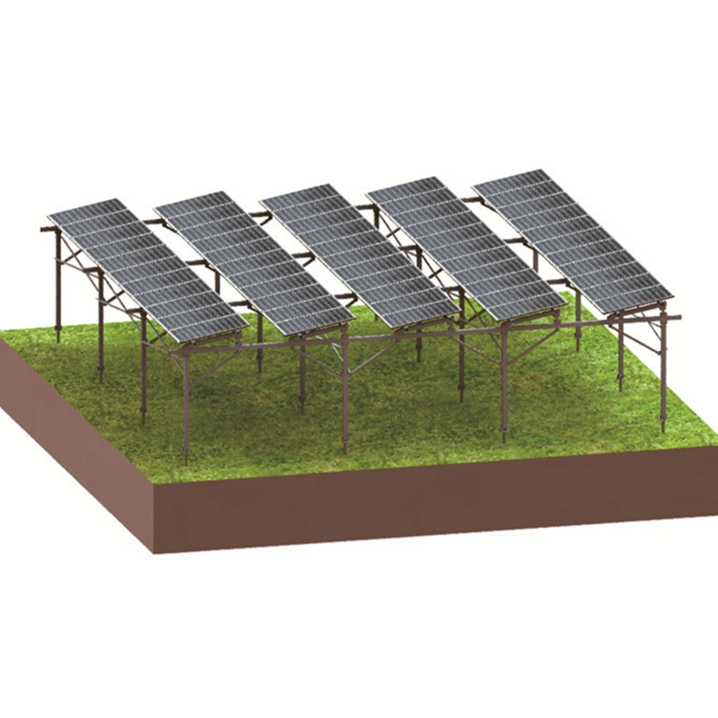 نظام تركيب الطاقة الشمسية الأرضية للزراعة
