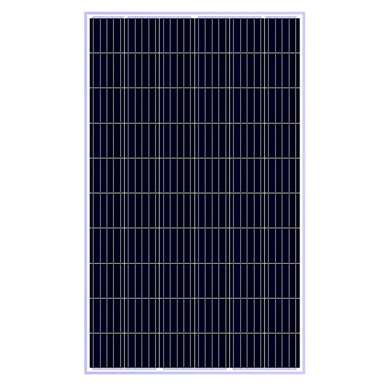 280W لوحة الخلايا الشمسية الكريستالات السليكونية عالية الكفاءة