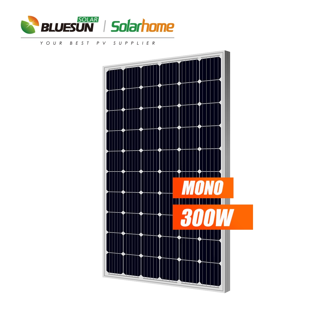 BlueSun لوحة للطاقة الشمسية من 60 خلايا سلسلة 270W 275Watt 280WP 285W وحدة الطاقة الشمسية