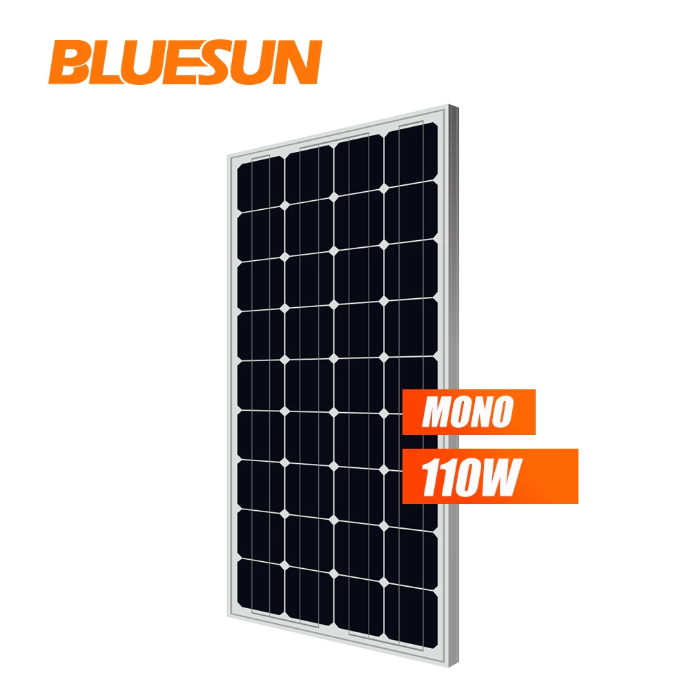 Bluesun 125mm أحادية الألواح الشمسية 36 سلسلة الخلايا