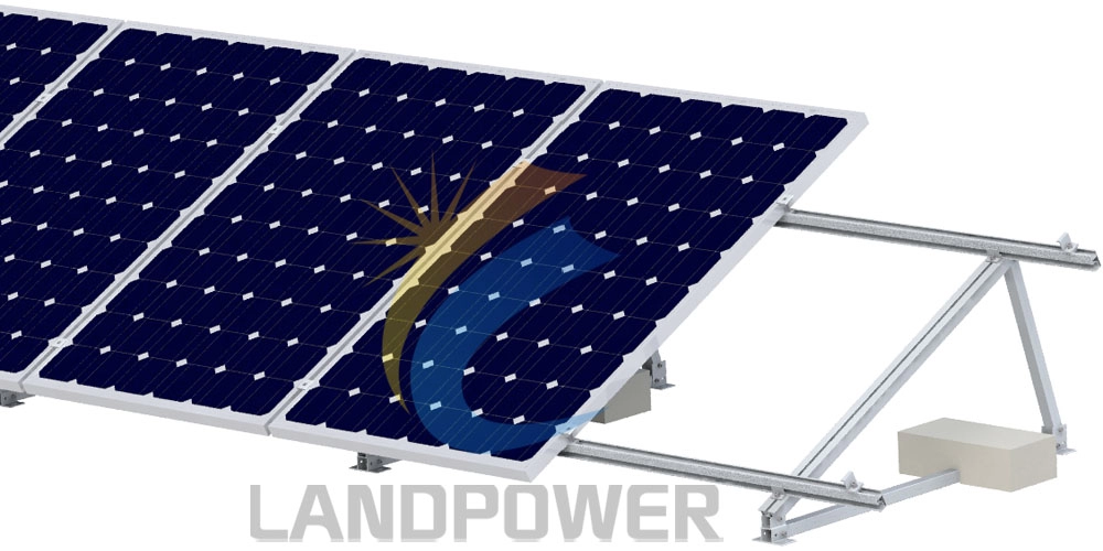 أنظمة تركيب الطاقة الشمسية ذات السقف المسطح - صورة