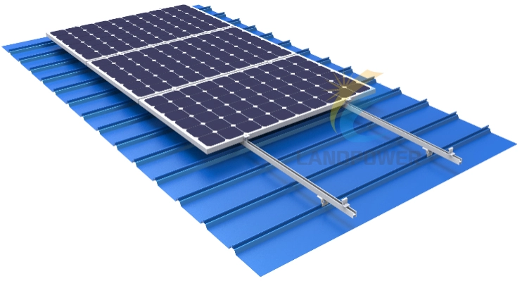 الدائمة التماس سقف معدني أنظمة تركيب الطاقة الشمسية