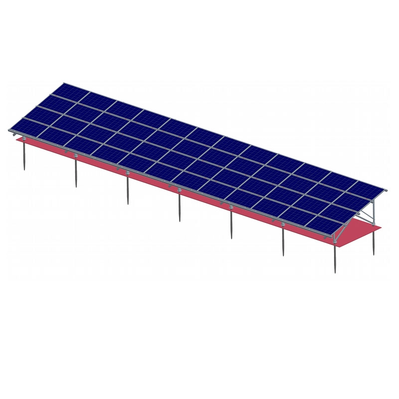 نظام تركيب الألمنيوم بالطاقة الشمسية