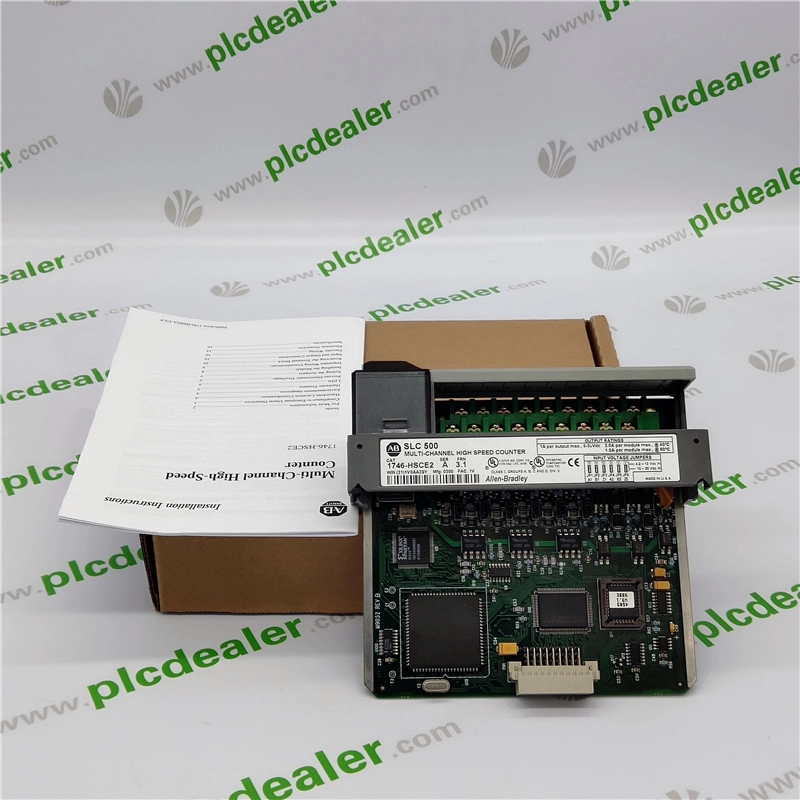 Allen Bradley 1746-HSCE2 SLC 500 وحدة العداد عالية السرعة متعددة القنوات