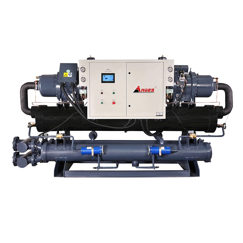 مبرد مياه صناعي من النوع اللولبي بضاغط مزدوج مبرد بالماء AGS-170WDH