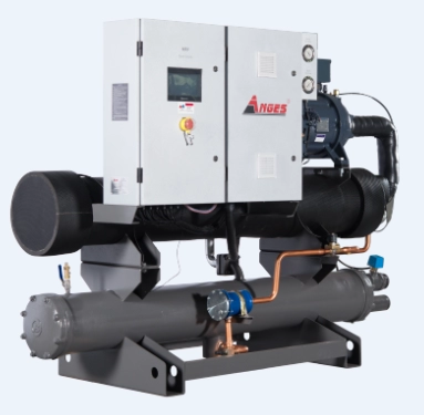 وحدة تبريد المياه الصناعية اللولبية ذات درجة الحرارة المنخفضة AGS-070WSL
