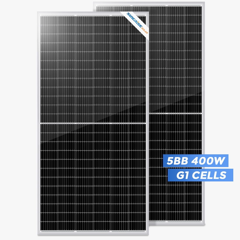الألواح الشمسية أحادية PERC Half Cut 400 وات للبيع
