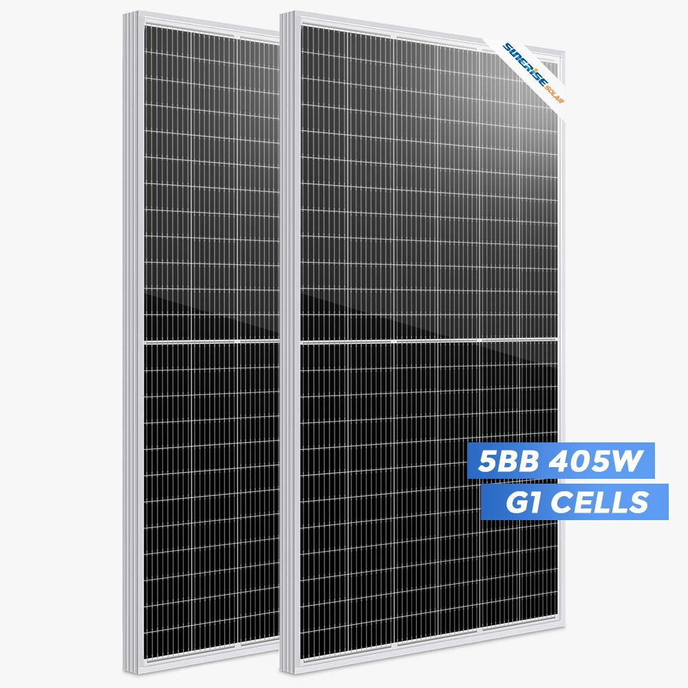 عالية الكفاءة PERC Mono 405 Watt سعر الألواح الشمسية