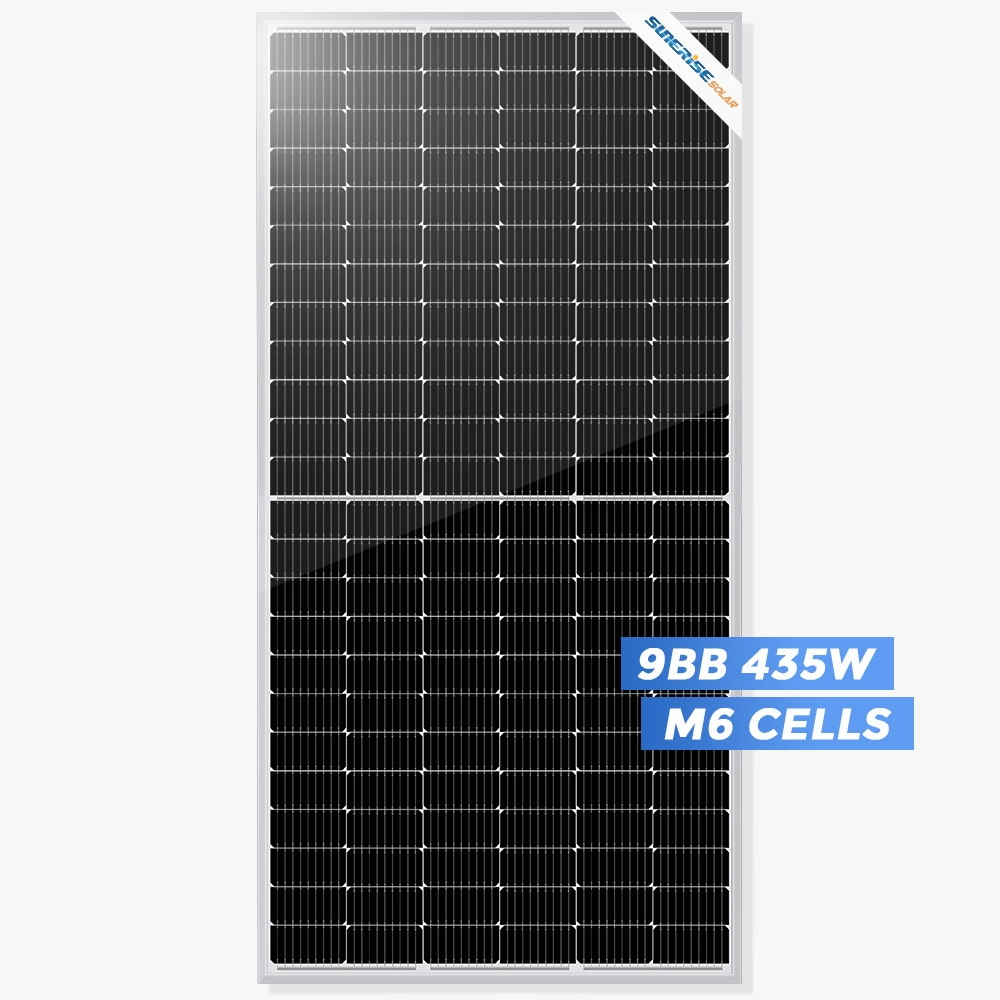 لوحة شمسية 9BB PERC Mono 435 Watt بكفاءة عالية