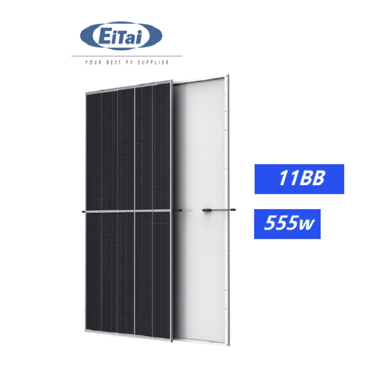 EITAI PERC 530W الألواح الشمسية نصف مقطوعة 555 واط
