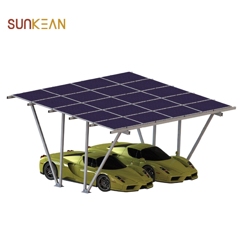بين قوسين تركيب الألواح الشمسية تركيب مرآب للطاقة الشمسية لسقيفة مواقف السيارات الشمسية