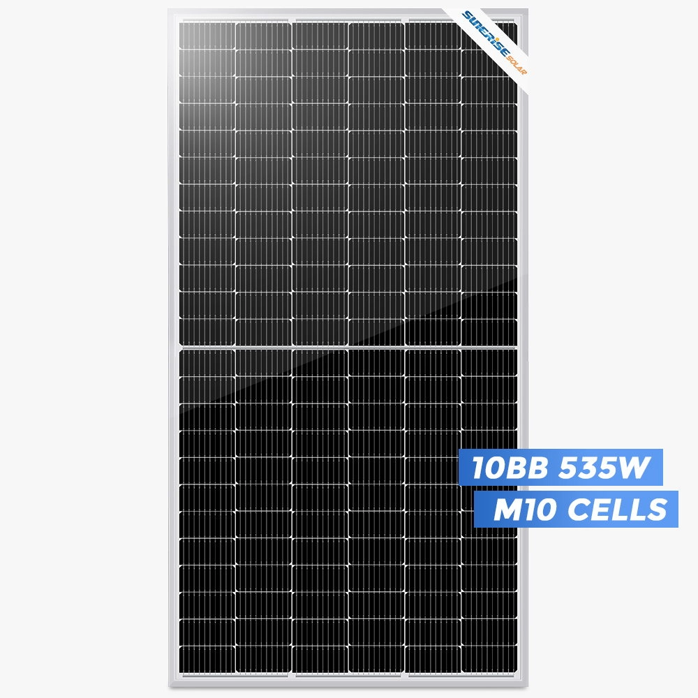 182 10BB مونو 535 واط لوحة شمسية بسعر المصنع