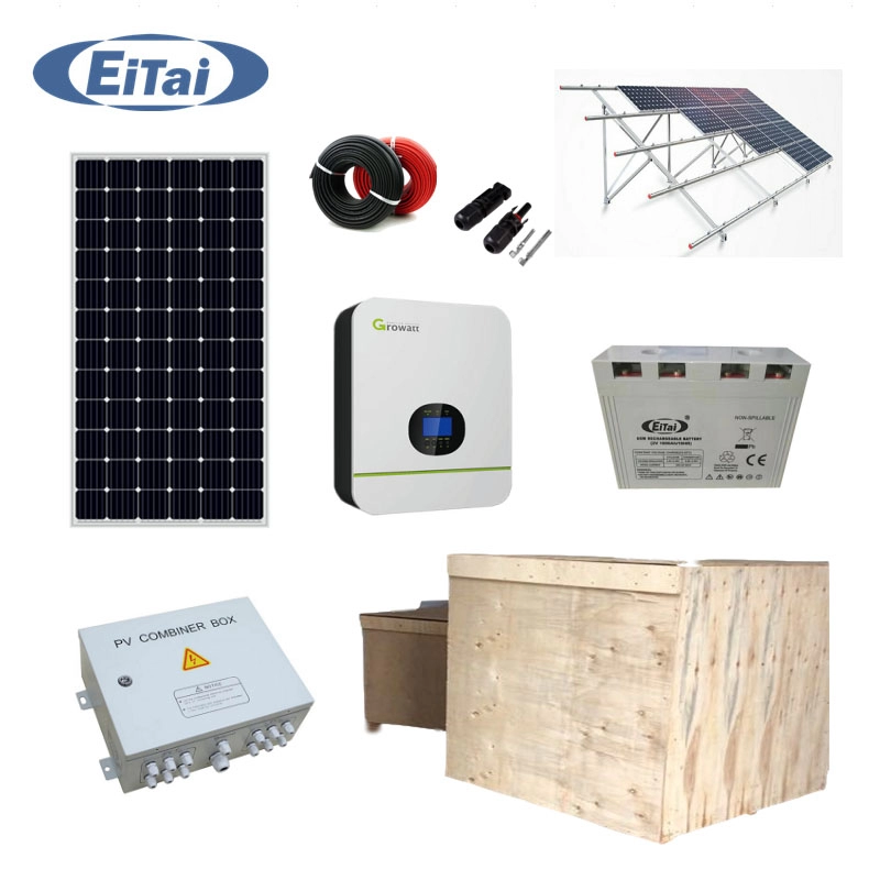 EITAI 20KW النظام الشمسي خارج الشبكة ثلاث مراحل