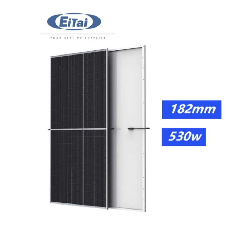 الألواح الشمسية EITAI 550W أحادي البلورية 10BB نصف قص للمنزل