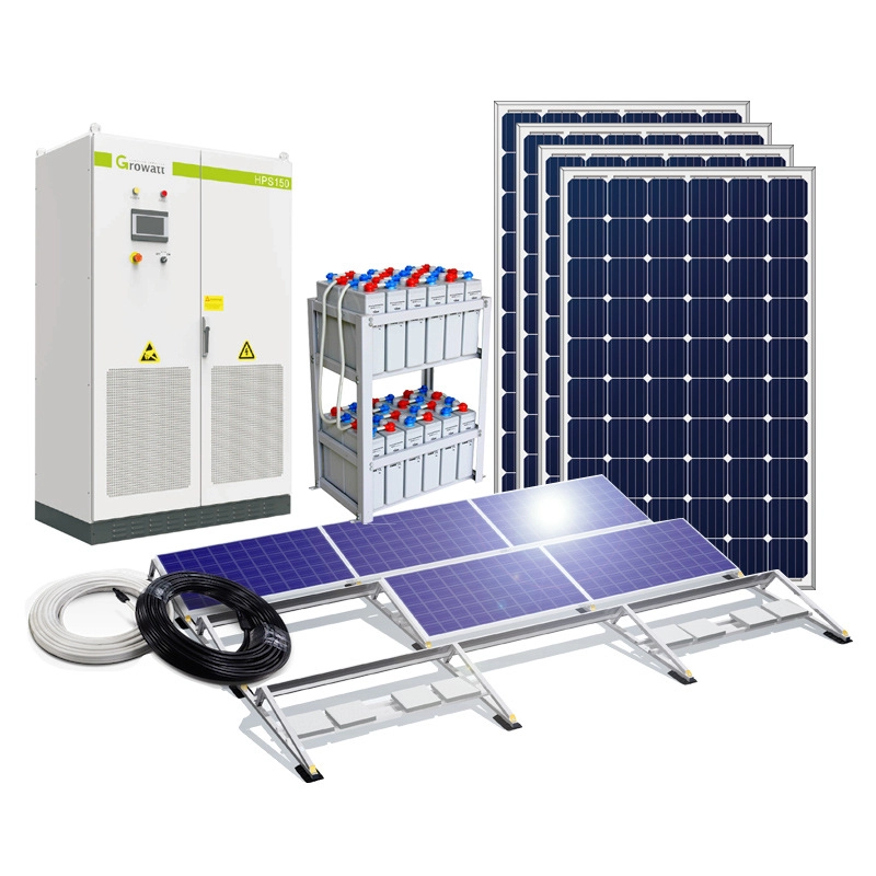 الكهروضوئية كاملة تخزين طاقة البطارية نظام الطاقة الشمسية الهجين