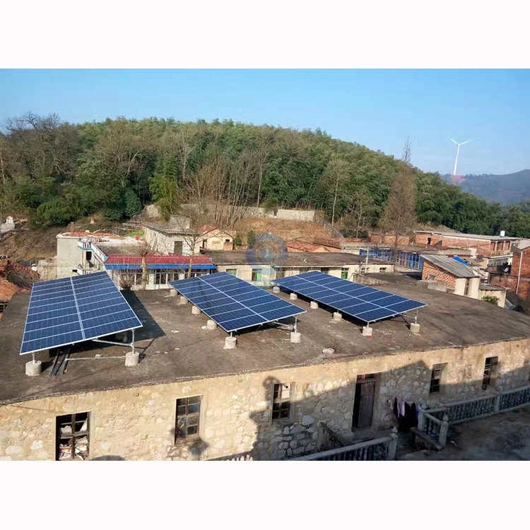 نظام تركيب السقف الشمسي لمؤسسة بلوك الخرسانة