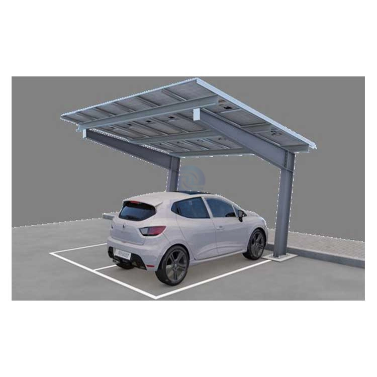 الكربون الصلب الشمسية مرآب للسيارات الألواح الشمسية وقوف السيارات الظل موانئ السيارات الشمسية مع الشحن