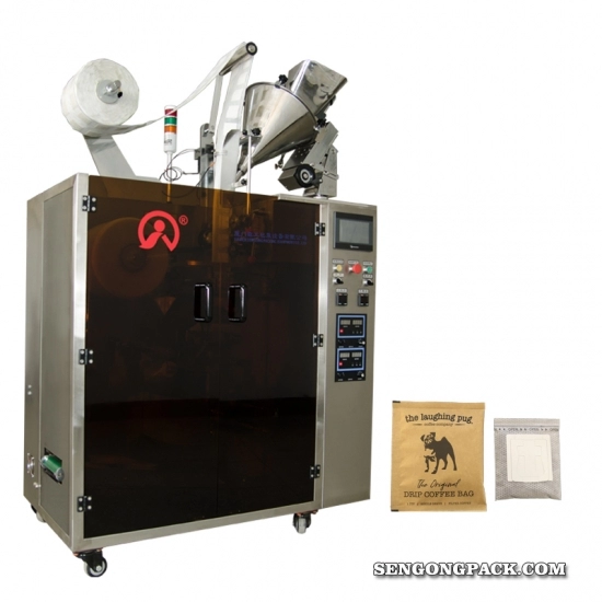 C19DF آلة تعبئة الأكياس بالتنقيط إندونيسيا جافا أرابيكا قهوة مع المغلف الخارجي