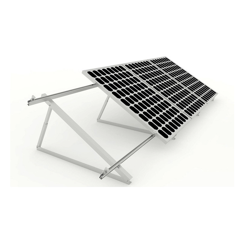 نظام تركيب الطاقة الشمسية المثلث للسقف المسطح والمعدني