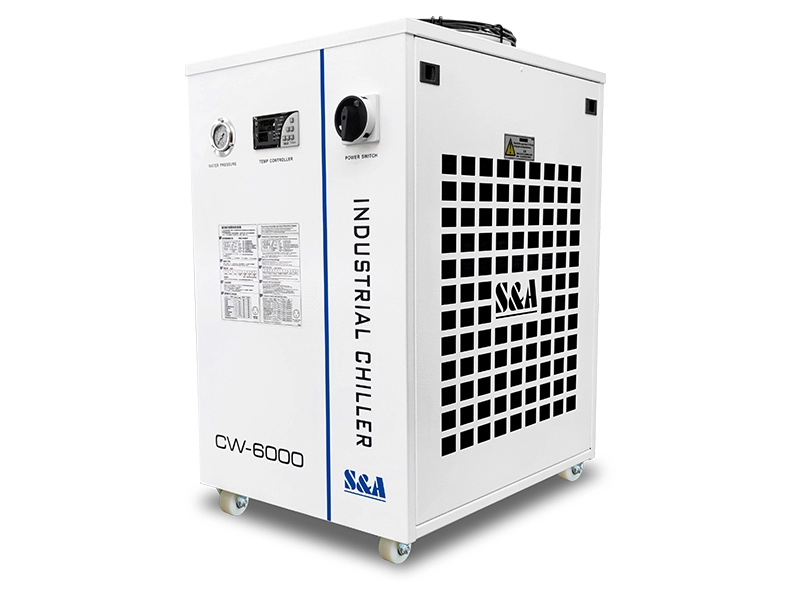 مبردات مياه التبريد CW-6000 سعة تبريد 3000 واط وظائف إنذار متعددة