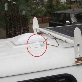 التمهيد للماء الشمسية ABS واحد كابل التمهيد 3-12mm لتركيب لوحة للطاقة الشمسية قافلة / رف سقف