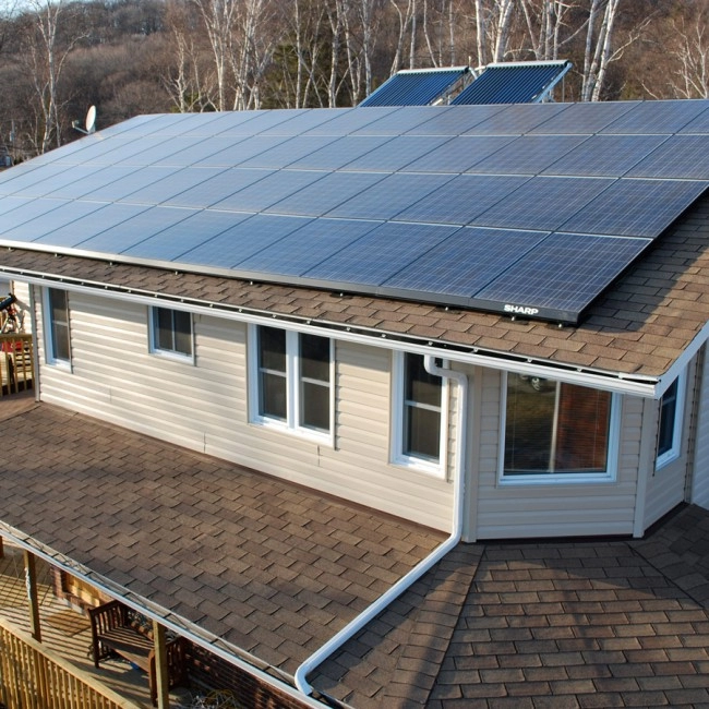 10 كيلو واط المنزل الطاقة المتجددة نظام الطاقة الشمسية