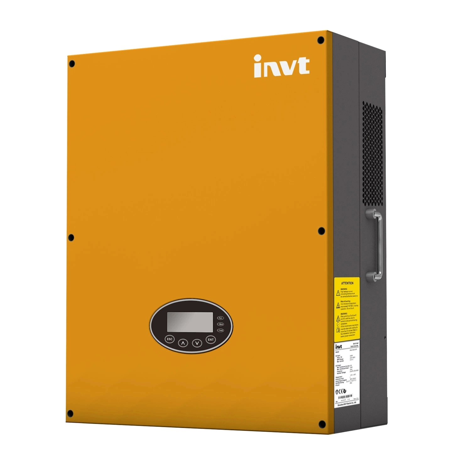 invt brand 15KW عاكس للطاقة الشمسية ثلاث مراحل لنظام الطاقة الشمسية