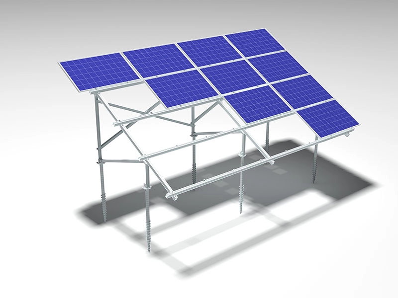 أنظمة الأرفف الأرضية الشمسية