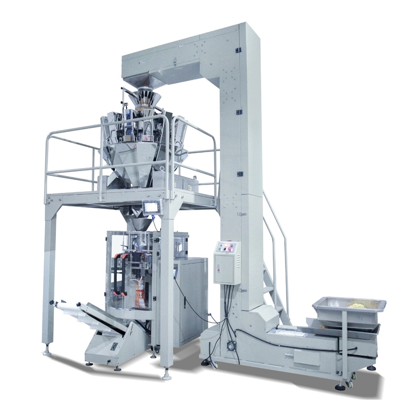 آلة وزن وتغليف حبيبات السكر الدوارة الأوتوماتيكية متعددة الوظائف