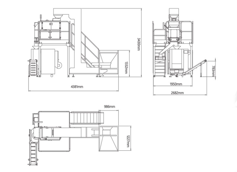 vision counting and packaging machine