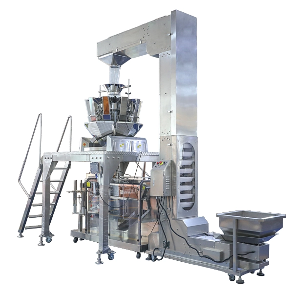 آلة تعبئة الأرز آلة تعبئة الحبوب الأوتوماتيكية آلة تعبئة الحبوب 5 كجم