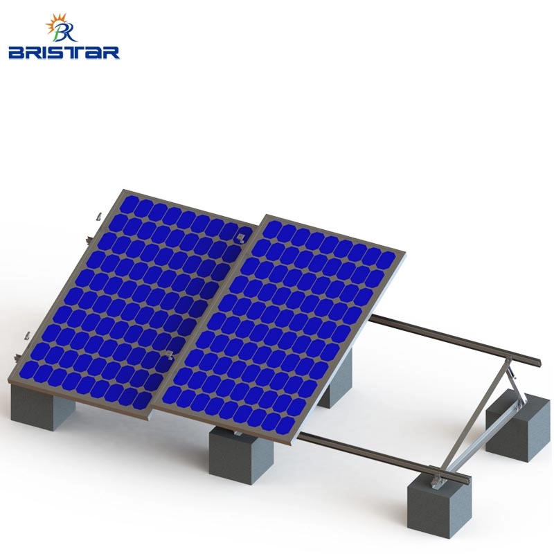 نظام تركيب الطاقة الشمسية على السقف المسطح المثلث القابل للتعديل