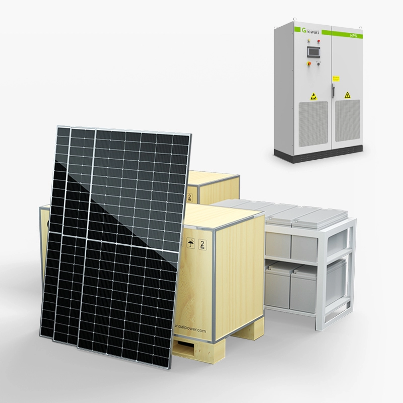 نظام الطاقة الشمسية الكهروضوئية التجارية مع بطارية