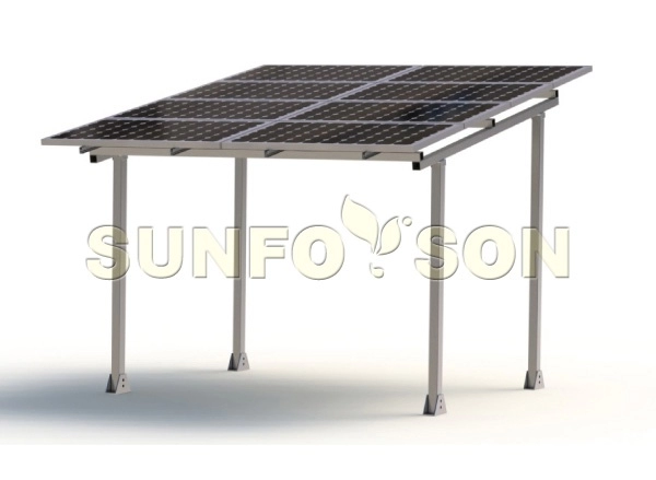 هيكل تركيب مرآب الشمس SunRack Solar Carport