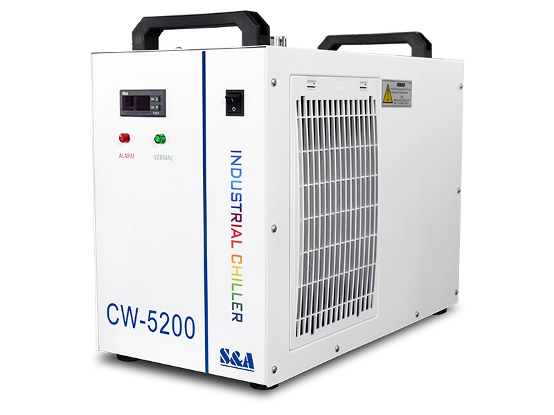 مبرد الماء المبرد CW-5200 لتبريد آلة التعريض للأشعة فوق البنفسجية LED