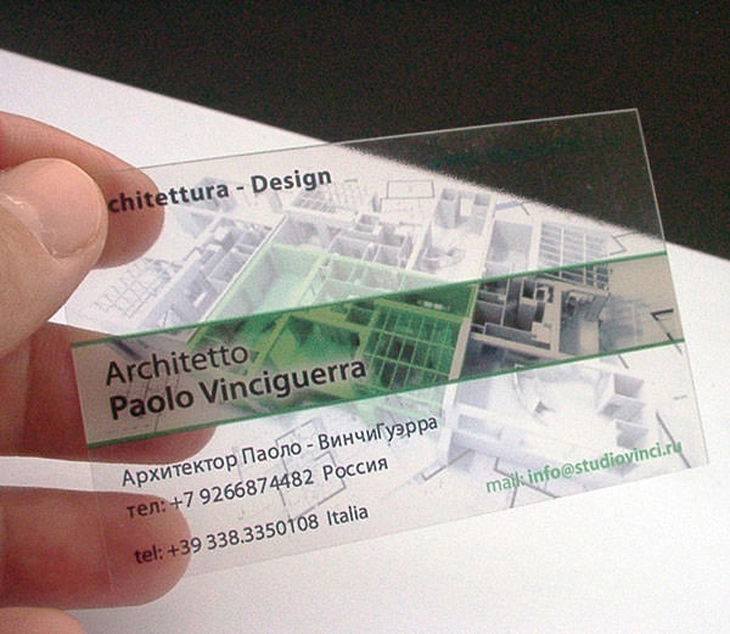 بطاقة عمل شفافة PVC مطبوعة بالألوان الكاملة