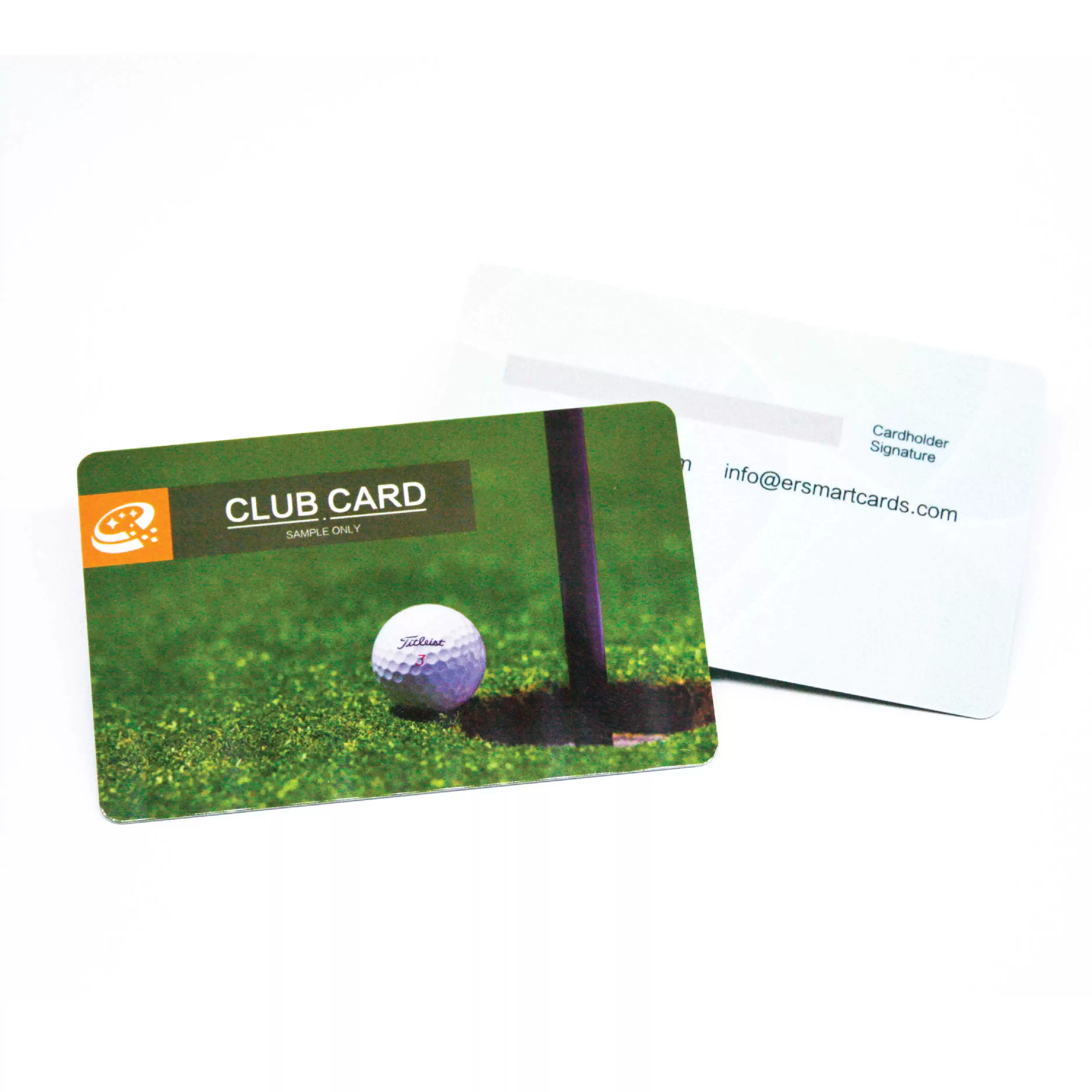 بطاقة عضوية النادي مع بقعة الأشعة فوق البنفسجية