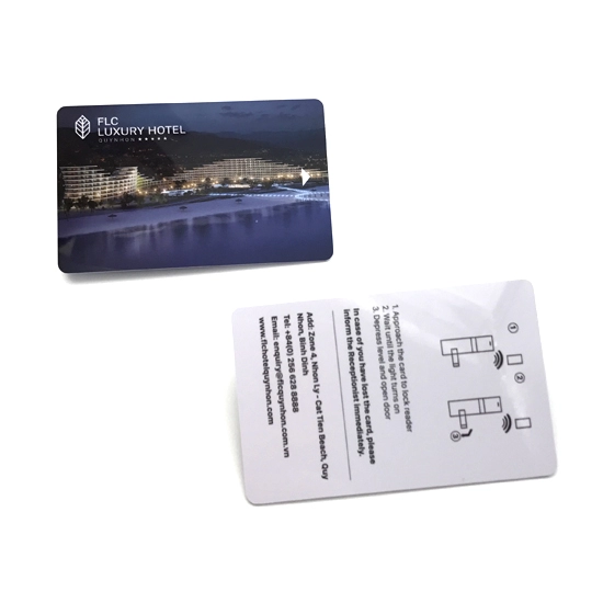 4C طباعة بطاقات RFID 125 كيلو هرتز LF مع 5577 رقاقة