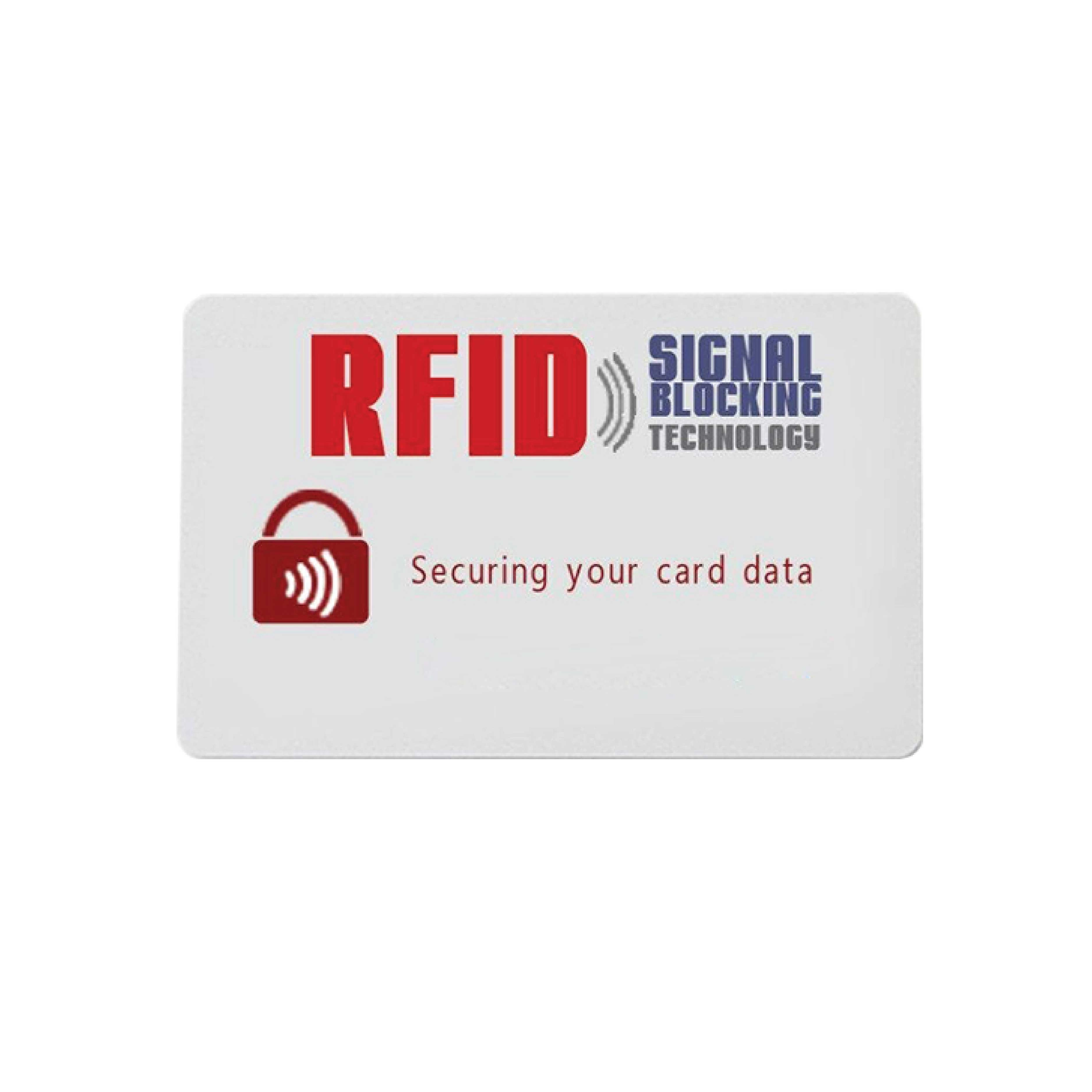بطاقات RFID المحمية مع رقاقة Bolcking