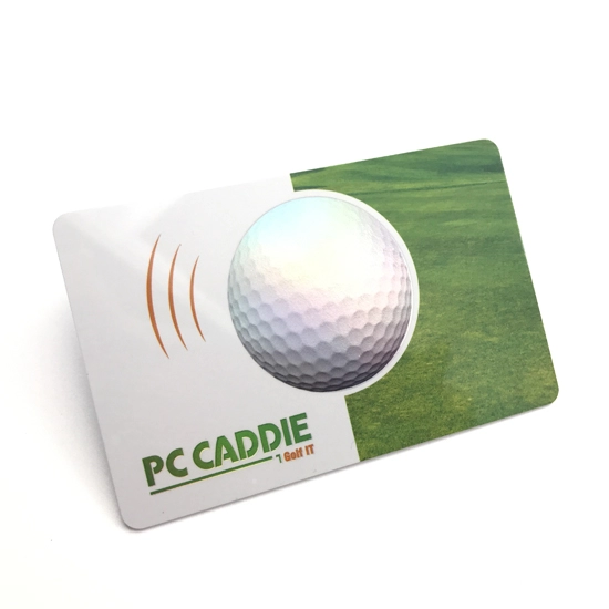 مادة PVC CR80 13.56 ميجا هرتز بطاقات بلاستيكية RFID مع رقائق فودان