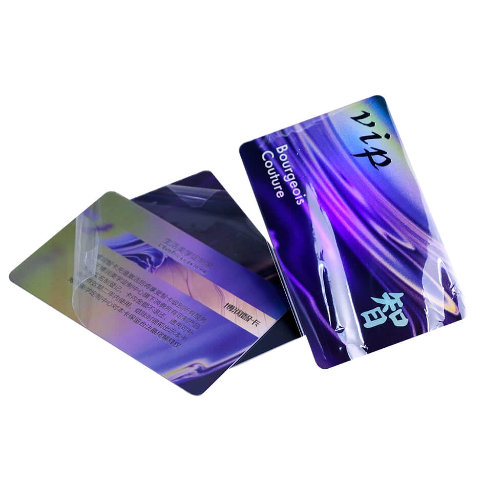 125 ميجا هرتز LH T5577 بطاقات مفتاح فندق RFID مع ملصق معدني