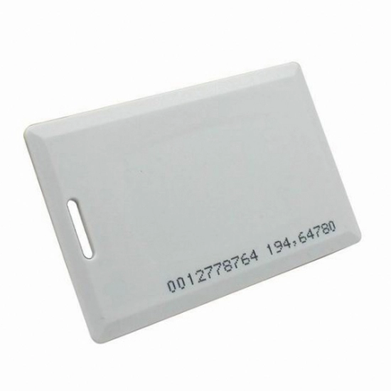 بطاقة RFID T5577 بطاقة 125 كيلو هرتز معرف صدفي سميكة للتحكم في الوصول