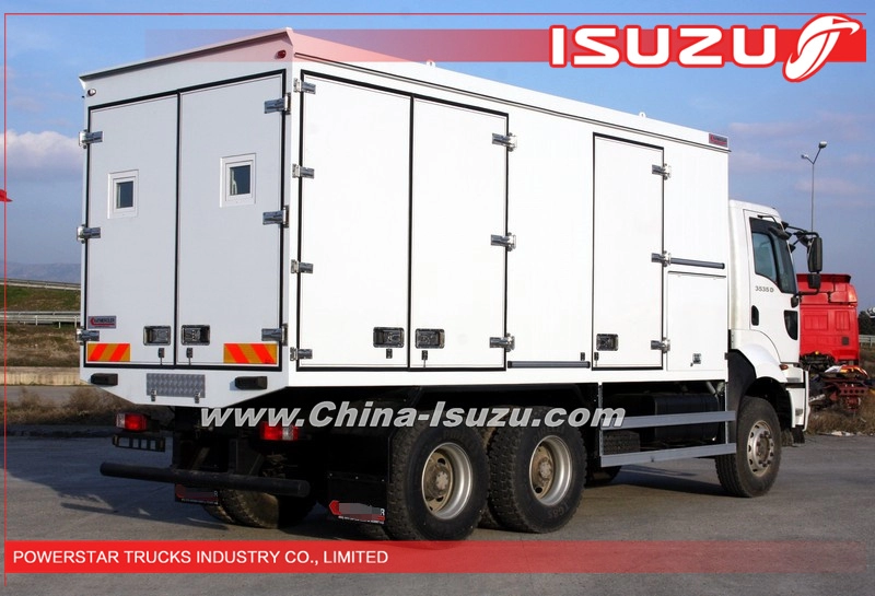 الشركة المصنعة لورش العمل المتنقلة Isuzu & Wagon Trucks 6x6