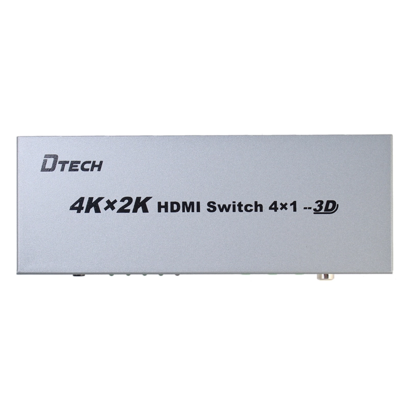 DTECH DT-7041 4K 4 way HDMI سويتش مع الصوت