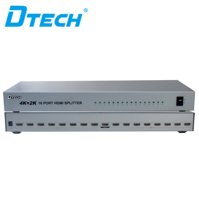 DTECH DT-7416 4K HDMI SPLITTER 1 إلى 16