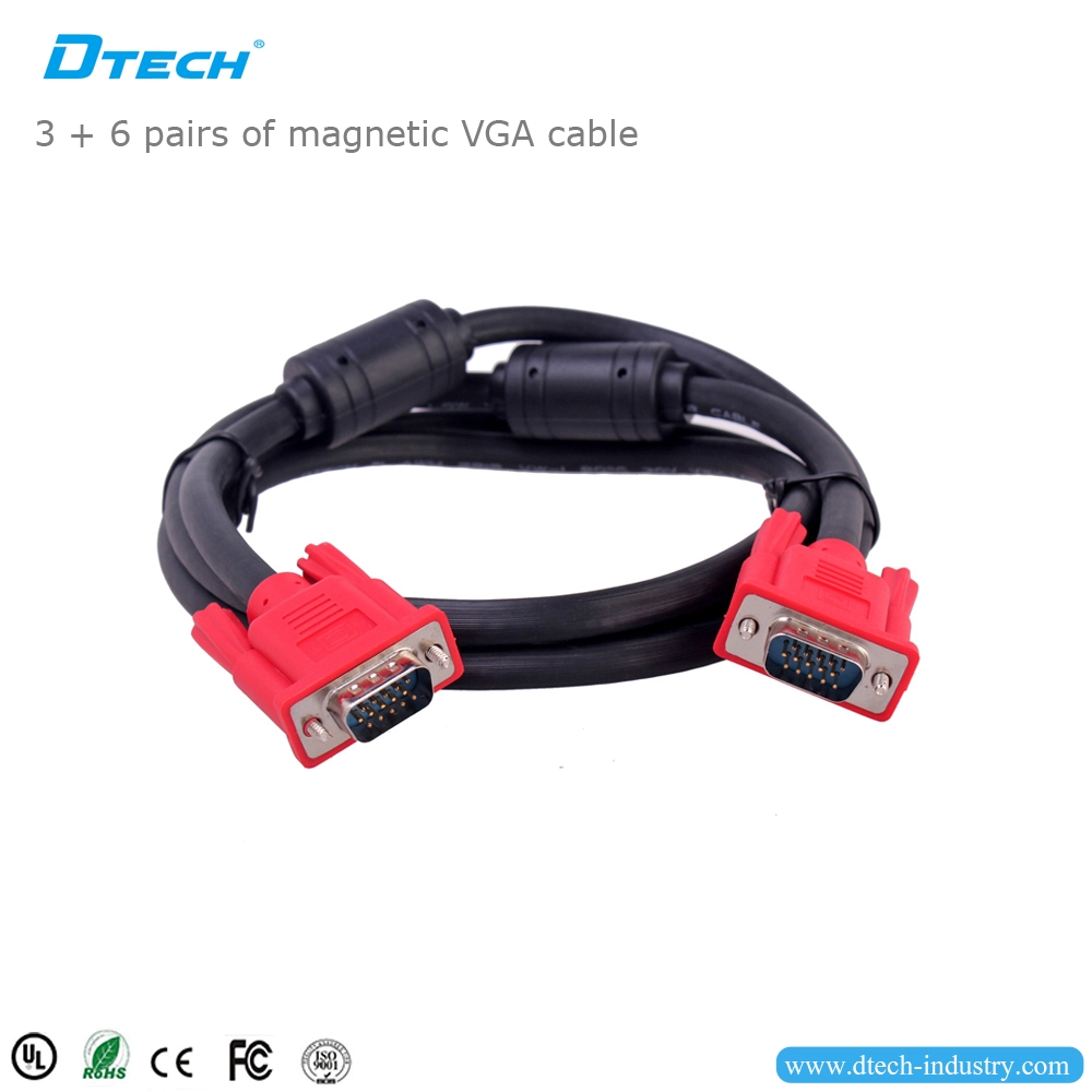 DTECH DT-6916 كابل VGA 3 + 6 1.6M VGA