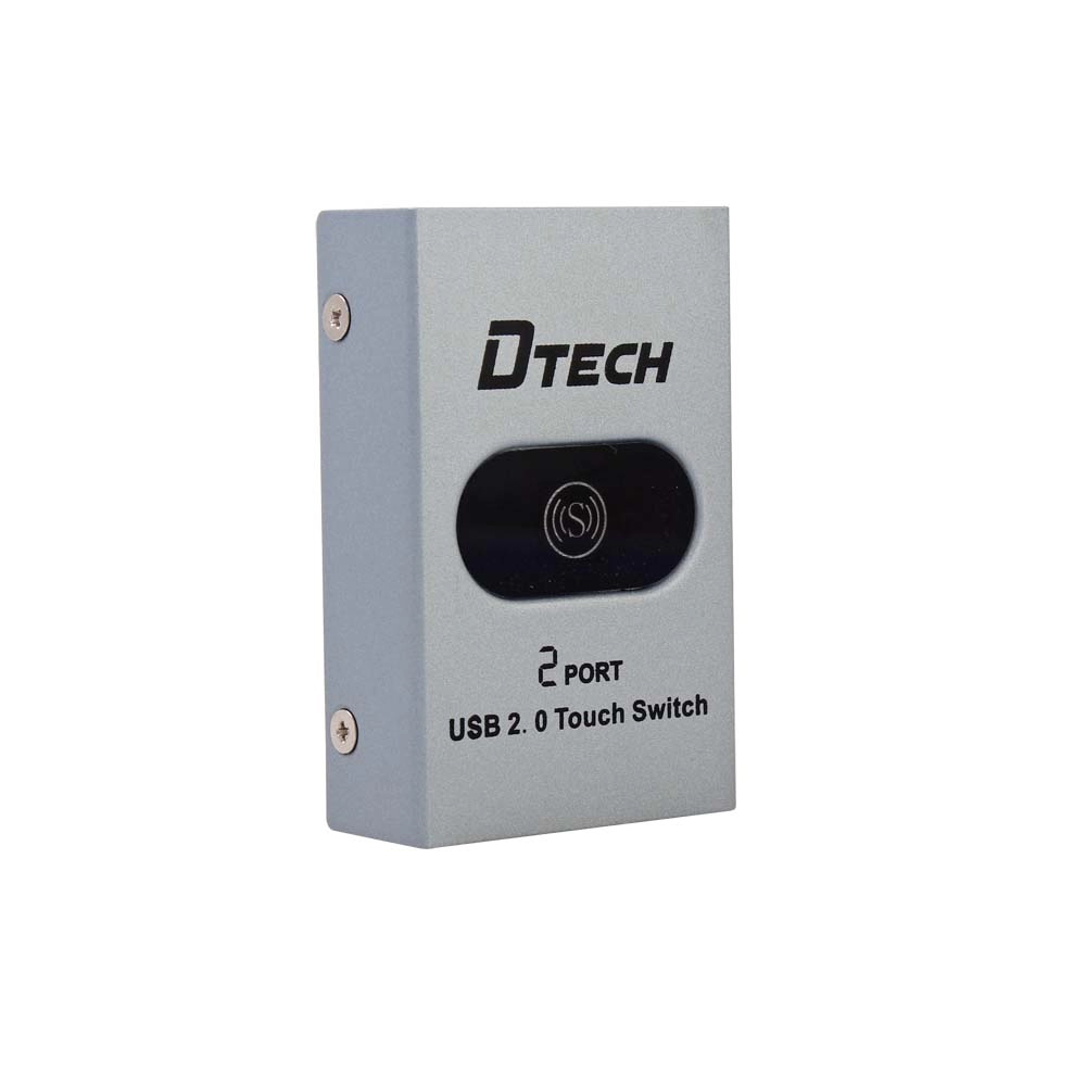 DTECH DT-8321 USB محول طباعة يدوي بمنفذين
