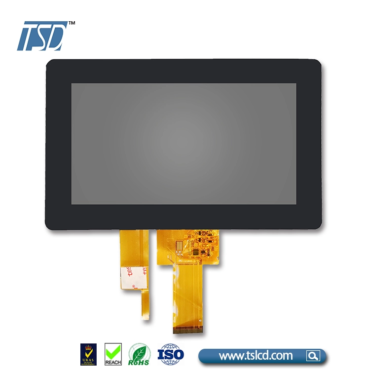 وحدة TFT LCD مقاس 7 بوصات عالية السطوع 500 نت مع CTP
