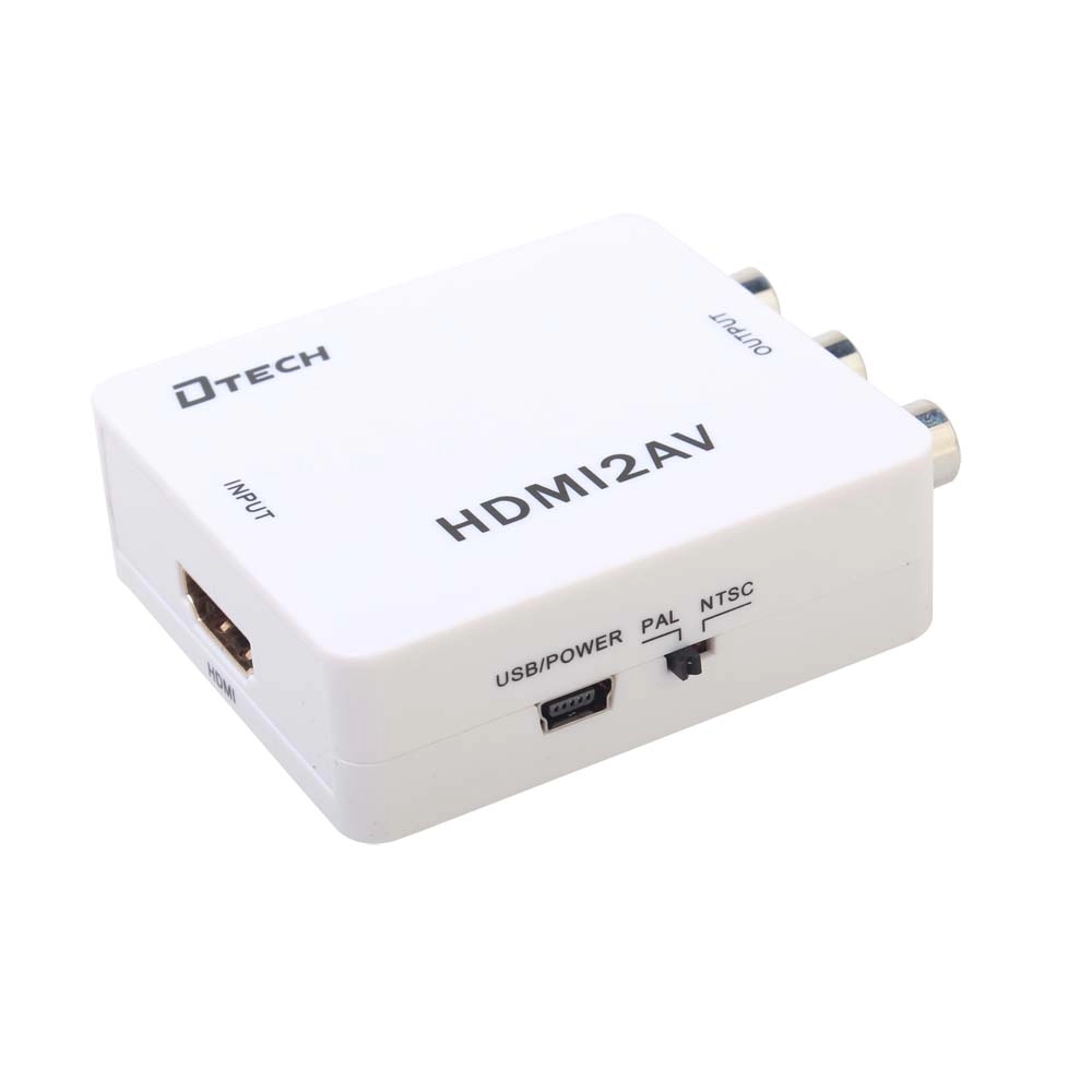 DTECH DT-6524 HDMI إلى محول AV